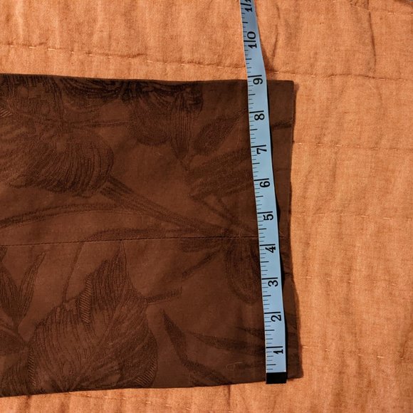 Talbots Leaf Print Fully Lined, Side-zip pants Size 12 - Picture 9 of 9
